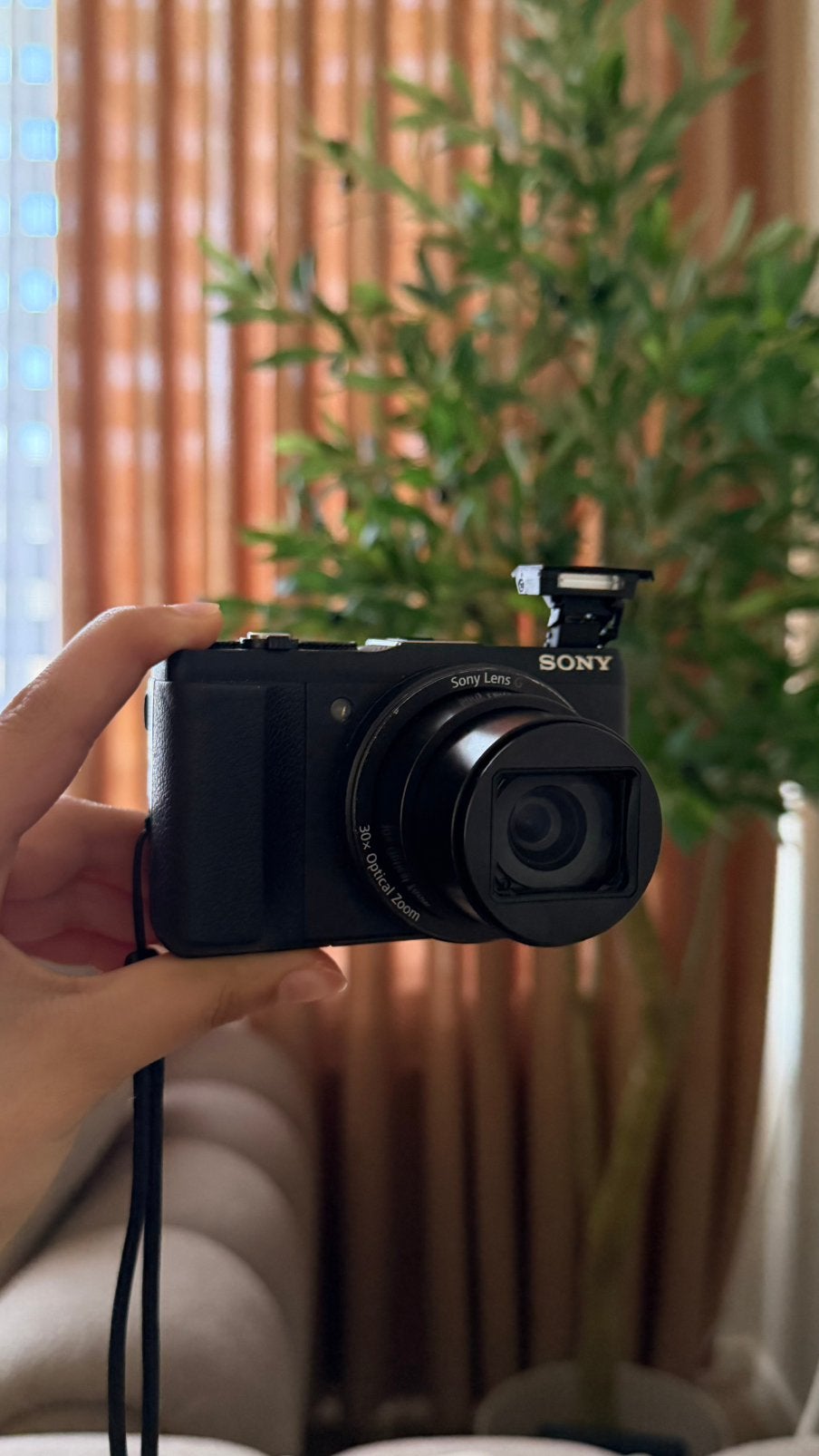Sony Cyber-shot DSC-HX60V Compactcamera, Audio, Tv en Foto, Fotocamera's Digitaal, Ophalen, Gebruikt, Sony, 8 keer of meer