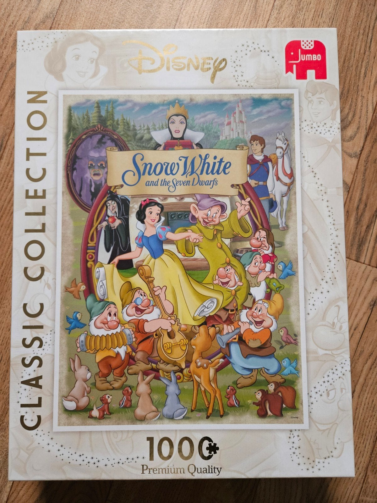 Disney Sneeuwwitje en de Zeven Dwergen Puzzel 1000 stukjes, Hobby en Vrije tijd, Ophalen, Nieuw