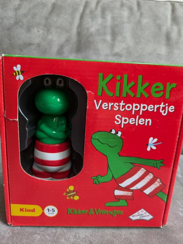 Verstoppertje spelen met kikker, Ophalen
