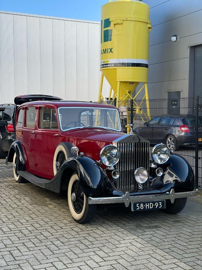 Rolls-Royce 1939 Rood -oldtimer, foto 10