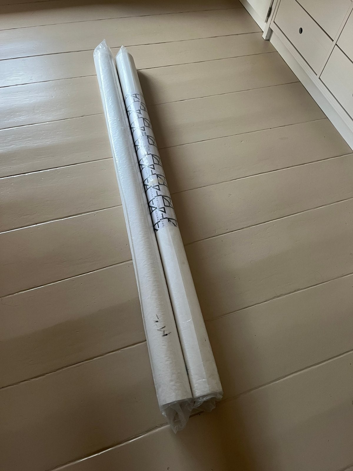 Fabriano tekenpapier, rol 150 cm breed, meters lang, Ophalen, Gebruikt