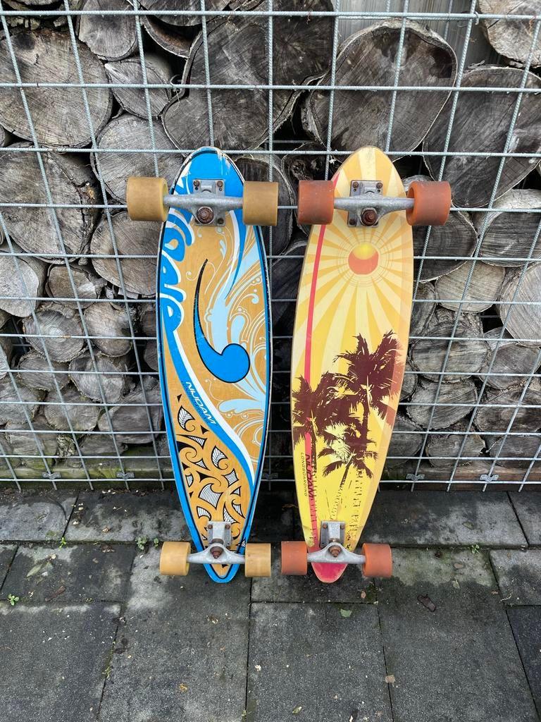 2 Longboards - Per stuk of samen te koop, Ophalen, Gebruikt, Skateboard, Longboard