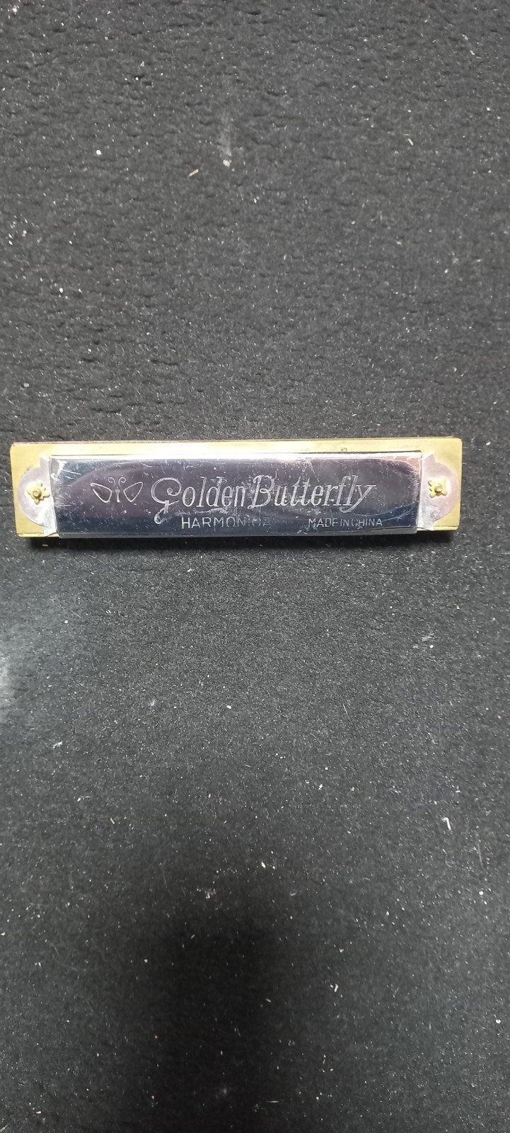 Golden Butterfly Mondharmonica - Zo goed als nieuw, Muziek en Instrumenten, Ophalen of Verzenden, Zo goed als nieuw, Diatonisch