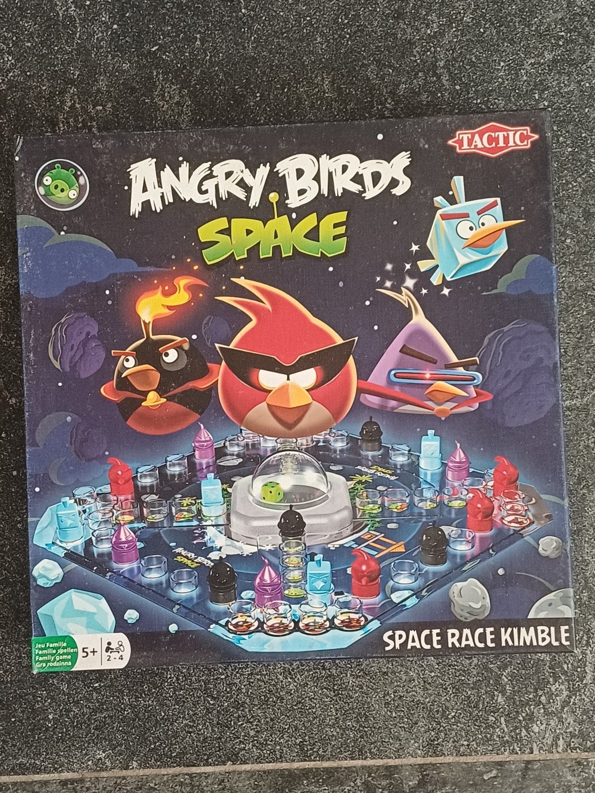 Angry Birds Space Race Kimble Bordspel Tactic, Een of twee spelers, Ophalen of Verzenden, Gebruikt, Tactic