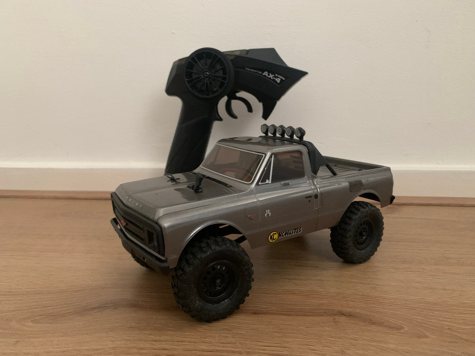 Axial SCX24 1967 Chevrolet C10 RC Crawler RTR, Auto offroad, Zo goed als nieuw, RTR (Ready to Run), Overige schalen