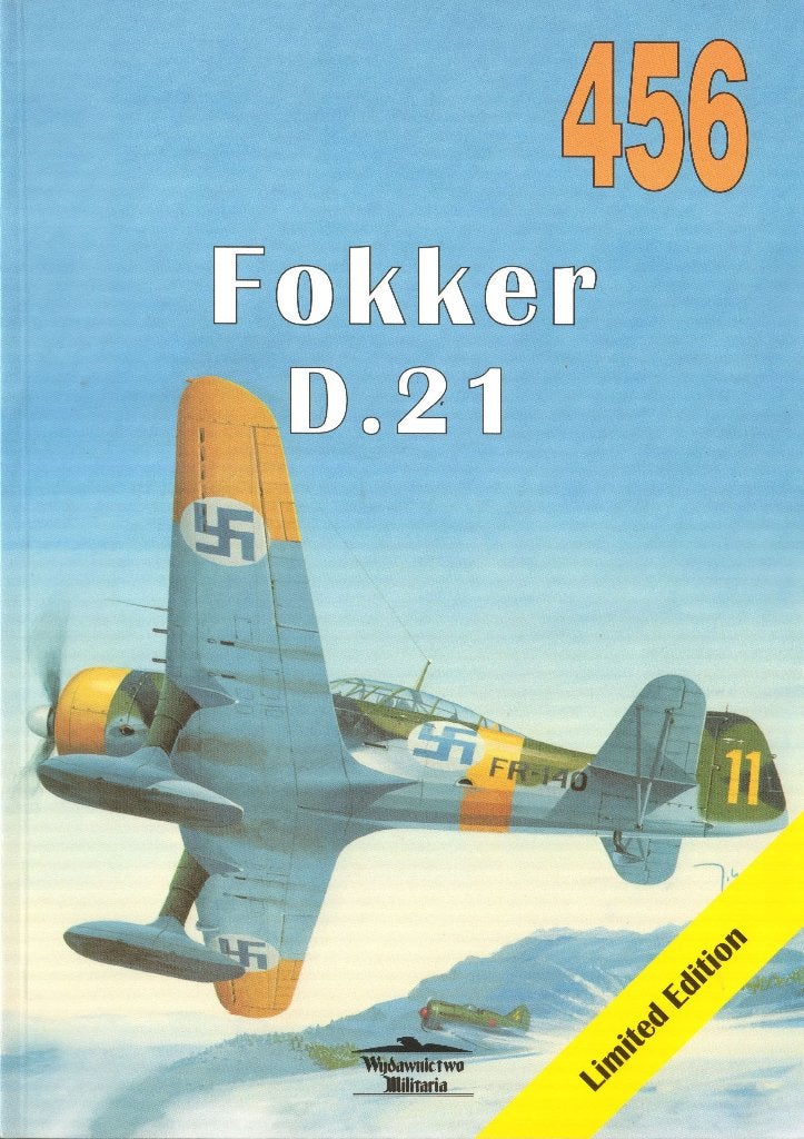 Fokker D.21 in finnish and dutch service, Ophalen of Verzenden, Voor 1940, Zo goed als nieuw, Landmacht