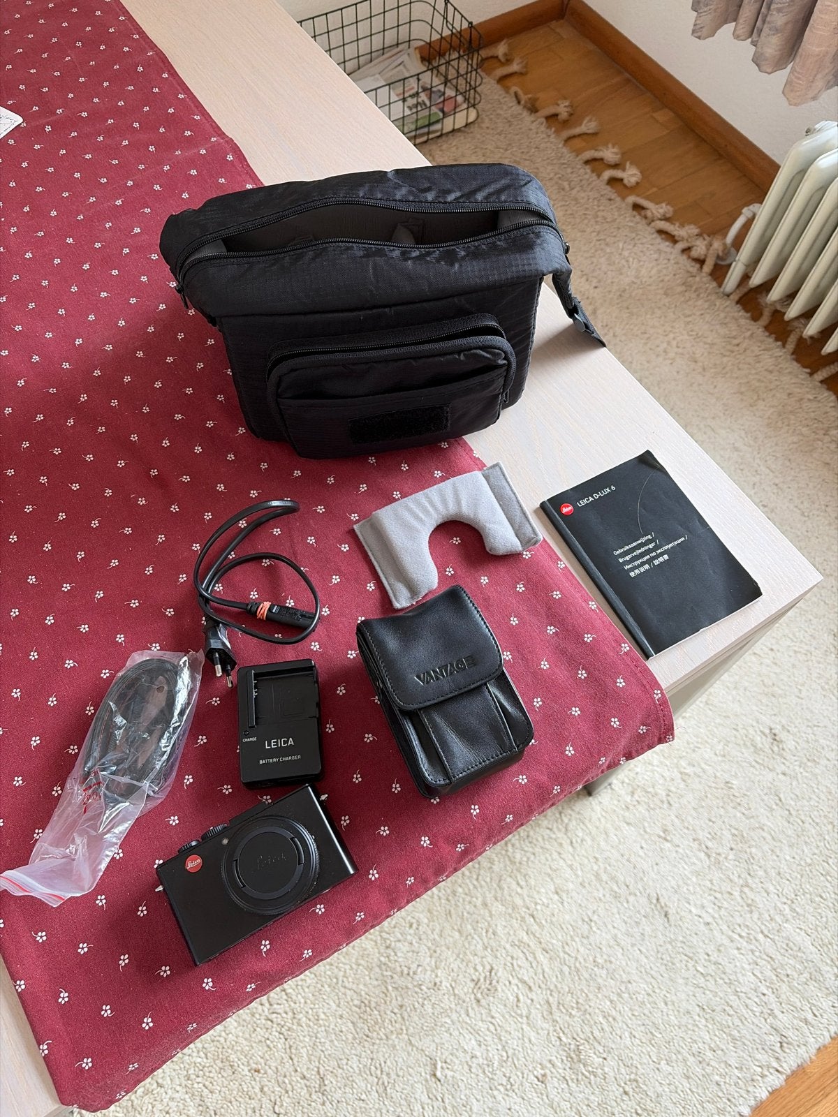 Leica D-LUX 6 Compactcamera met accessoires, Leica, Zo goed als nieuw, Compactcamera, 4 t/m 7 keer