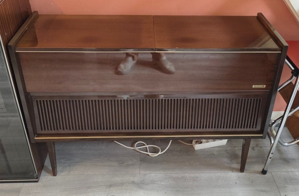 Vintage Grundig KS 450 60's RadioMeubel – Geweldig Geluid!, Ophalen, Zo goed als nieuw, Vintage 60s, 25 tot 50 cm