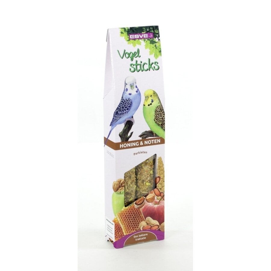 Esve vogelstick honing & noten, Dieren en Toebehoren, Dierenvoeding, Ophalen of Verzenden, Hond