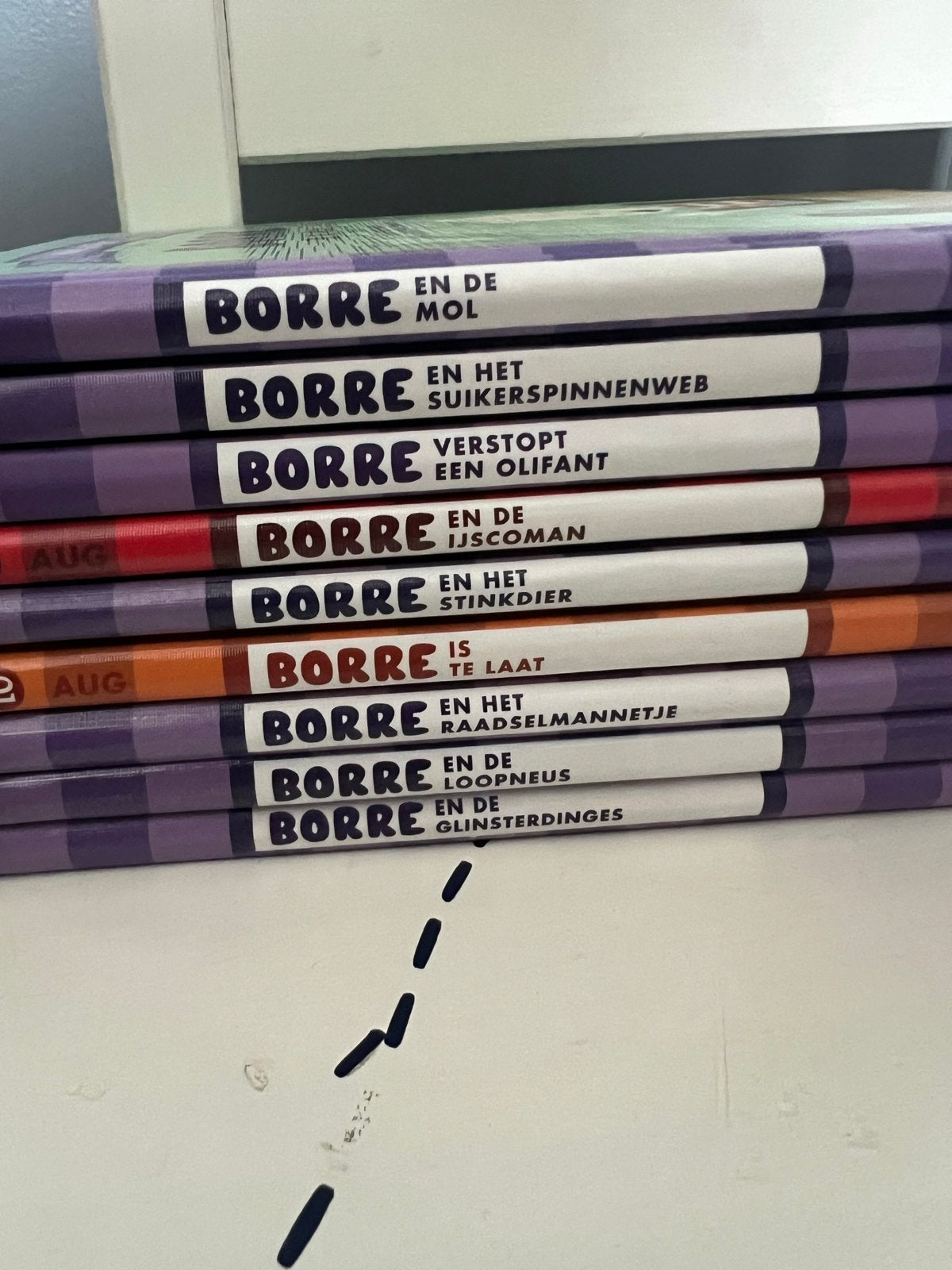 Borre Boekjes - Complete set van 9 kinderboeken, Boeken, Ophalen of Verzenden, Zo goed als nieuw, 3 tot 4 jaar