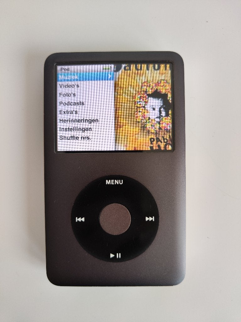 iPod Classic 160GB Black (6e generatie), 40 GB en meer, Gebruikt, Classic, Zwart