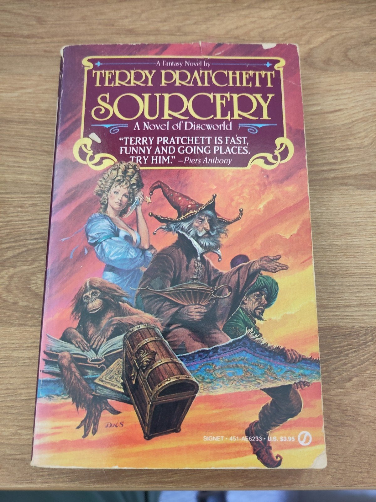 Sourcery - Terry Pratchett (Discworld), Boeken, Ophalen of Verzenden, Gelezen