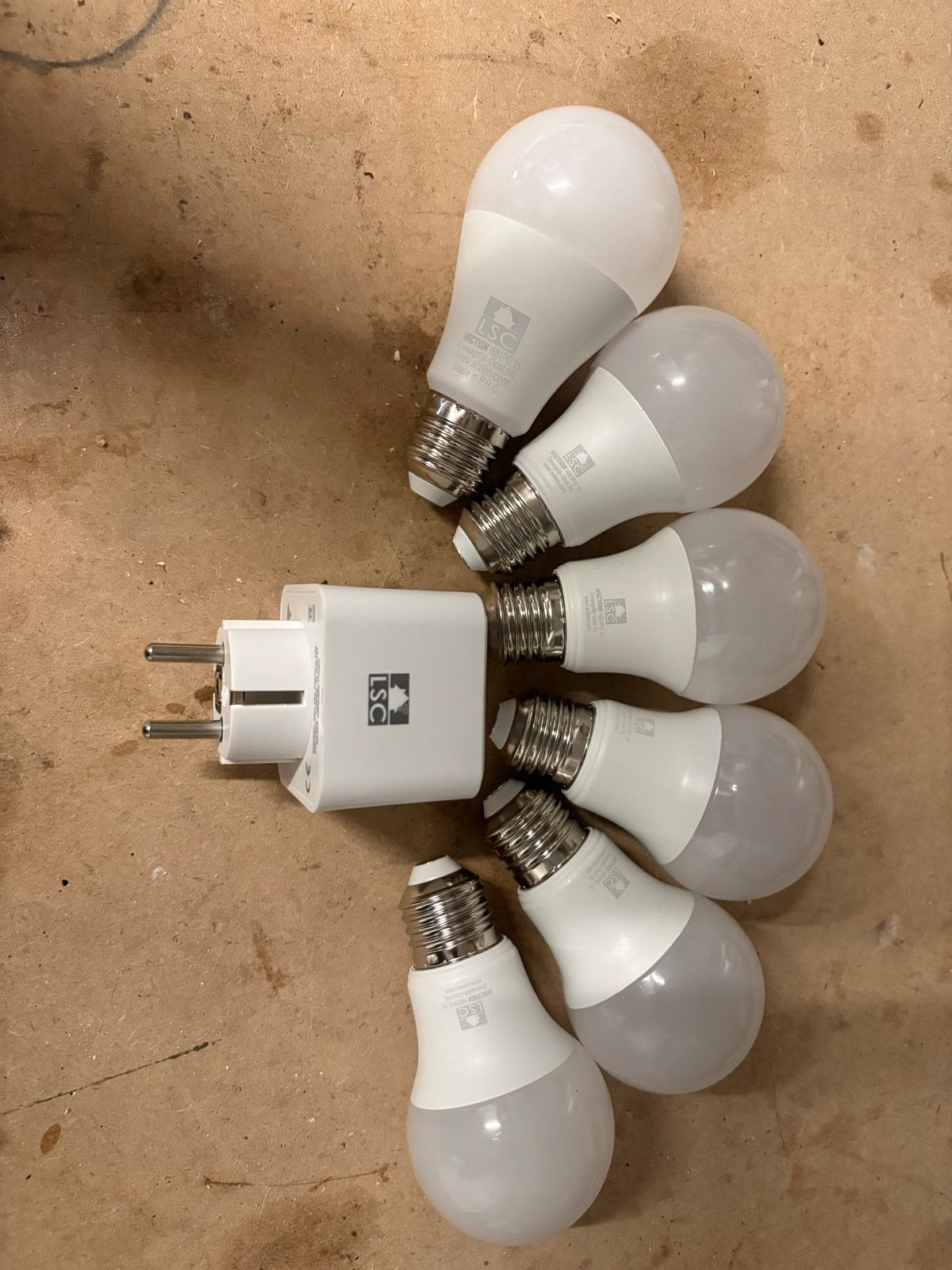 LSC Smart Connect E27 LED Lampen en Smart full colour, Ophalen, Wit, Overige merken, Gebruikt