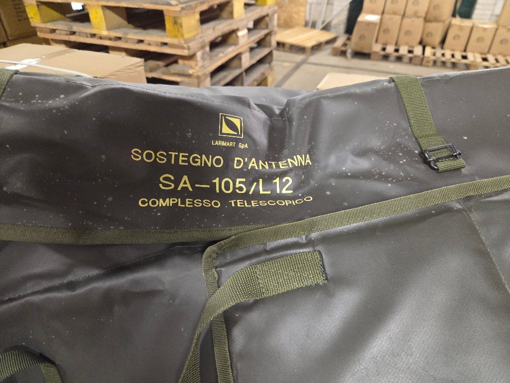 Militaire Telecoop-Antenne Draagtas, Italiaans Leger, Verzamelen, Ophalen of Verzenden, Landmacht, Overige gebieden, Overige typen
