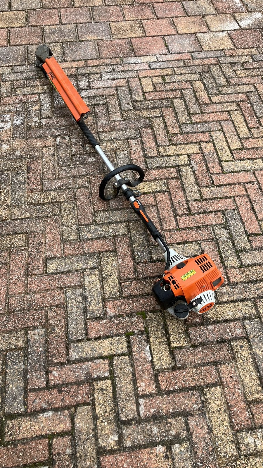 Stok zaag stil Gerlok, Tuin en Terras, Ophalen, Zo goed als nieuw, Benzine