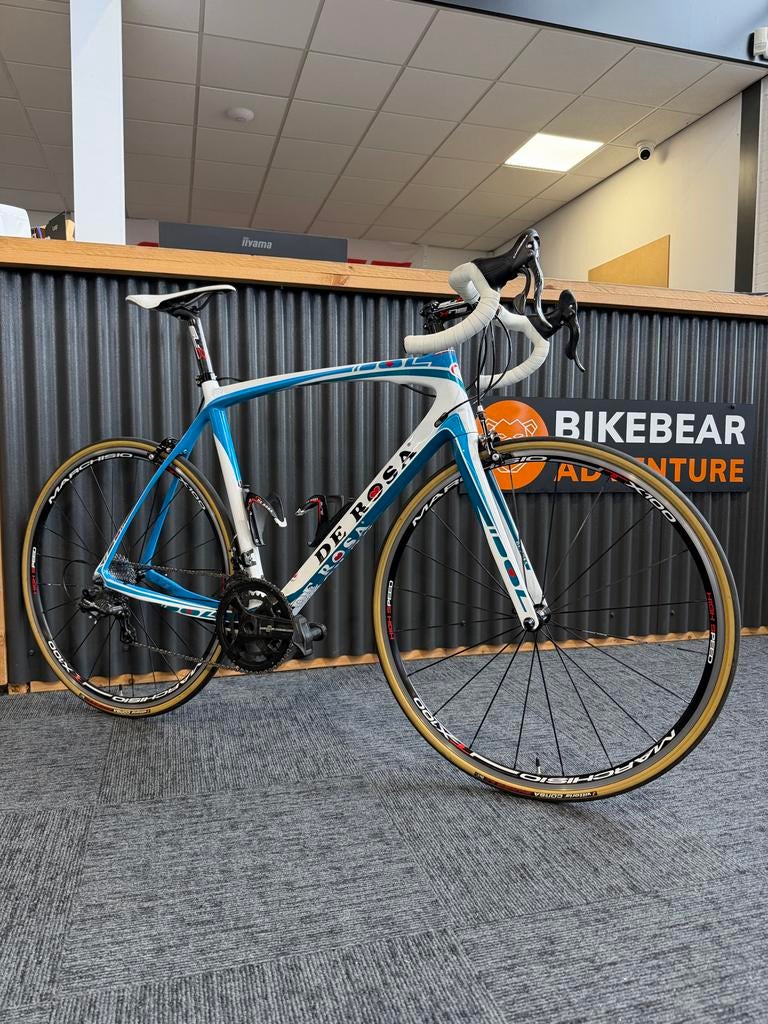 De Rosa Idol Carbon Racefiets Maat 57 Campagnolo Chorus 11S, 28 inch, Gebruikt, Carbon, Heren