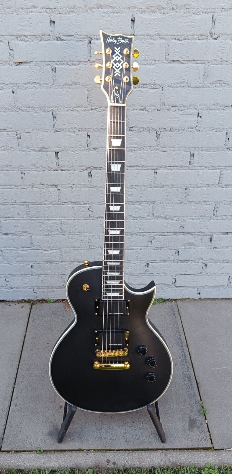 Harley Benton SC-1000 custom line elektrische gitaar, Ophalen of Verzenden, Gebruikt, Solid body, Overige merken