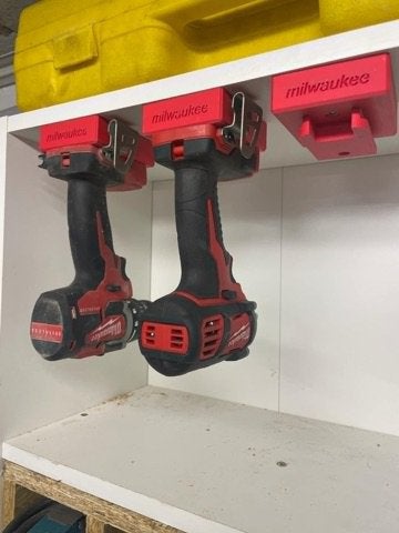 Milwaukee M18 Accu Houder - Handige Opbergoplossing, Ophalen of Verzenden, Nieuw, Overige typen