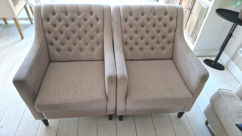 2 fauteuils Olav GRATIS, Ophalen, Gebruikt