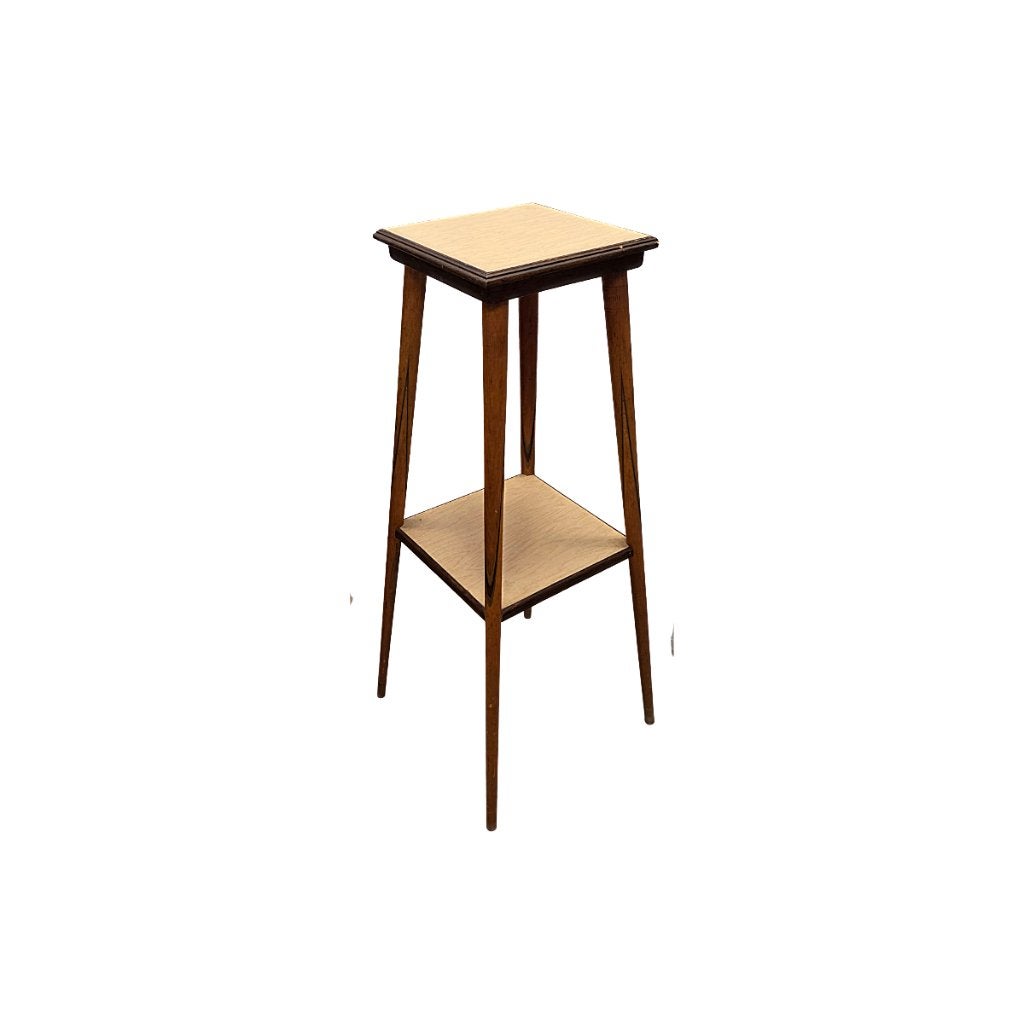Vintage Franse plantentafel met biljart keuen, jaren 60, Ophalen
