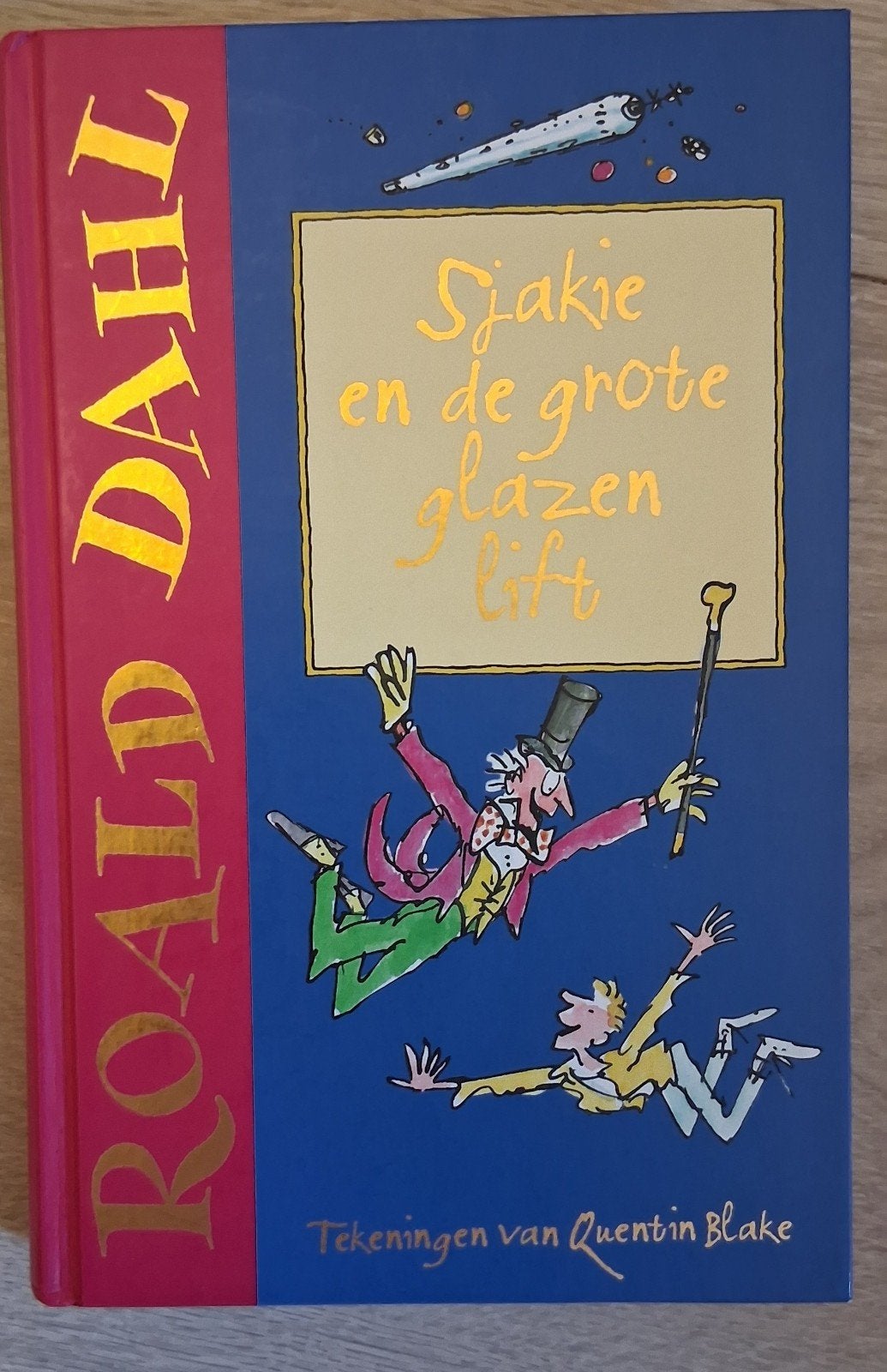 Roald Dahl - Sjakie en de grote glazen lift, Roald Dahl, Fictie algemeen, Ophalen of Verzenden, Zo goed als nieuw