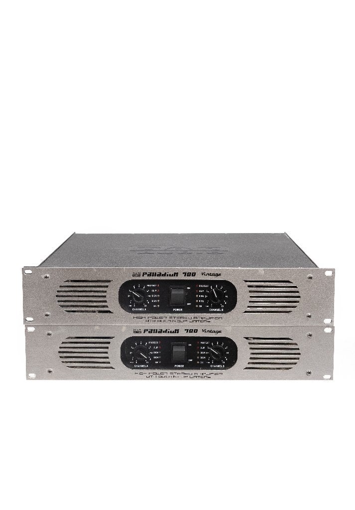 Foto 4 van 2 DAP Audio Palladium 700 Vintage eindversterker + kabels