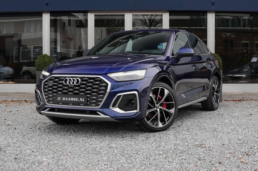 Audi Q5 SPORTBACK 55 TFSI E S EDITION QUATTRO/HUD/MATRIX/PAN, Auto's, Audi, Automaat, Electronic Stability Program (ESP), 14 kWh