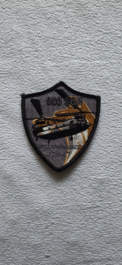 Rnlaf 980 Squadron CH-47 Maintenance patch, Ophalen of Verzenden, Luchtmacht, Nederland, Embleem of Badge