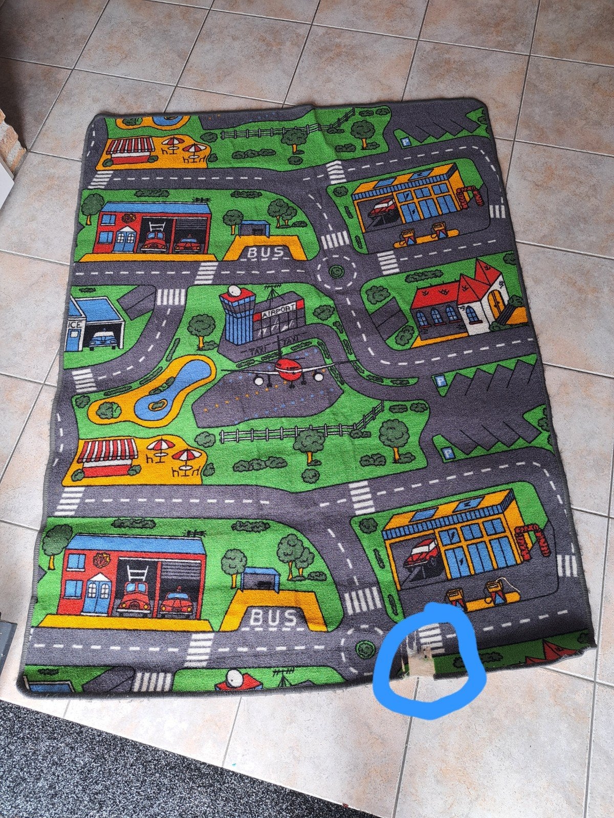 speelkleed, Ophalen