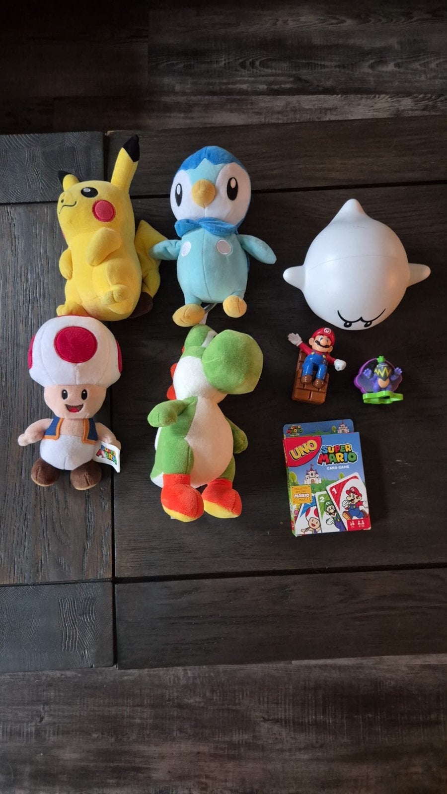 Pokémon en Super Mario knuffels en speelgoed set, Ophalen of Verzenden, Gebruikt, Jongen of Meisje