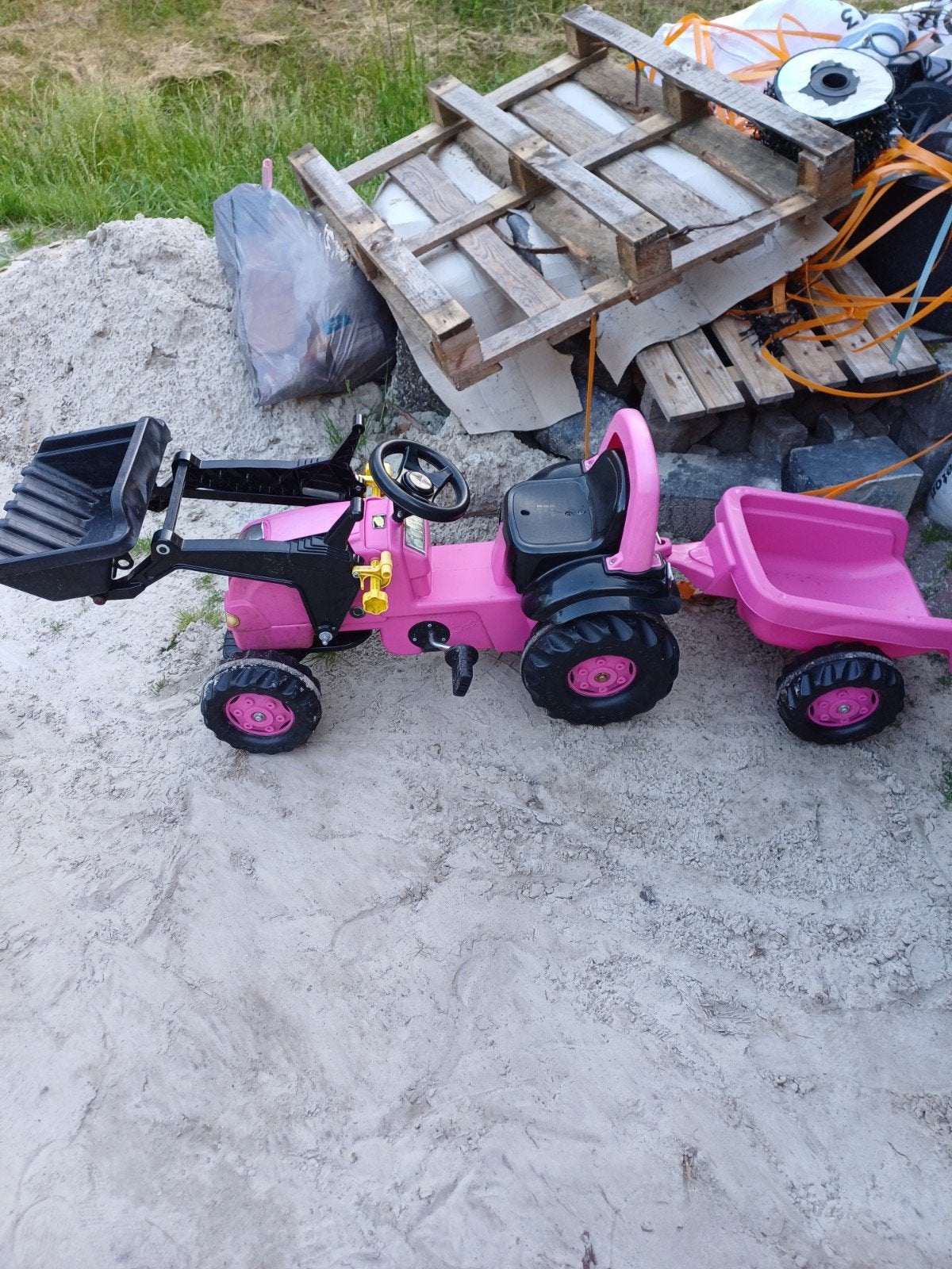 Roze traptrekker, Ophalen, Overige merken