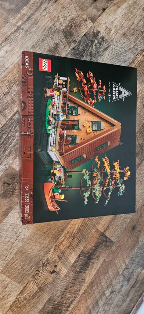 Lego 21338 A-frame cabin, Ophalen of Verzenden, Nieuw