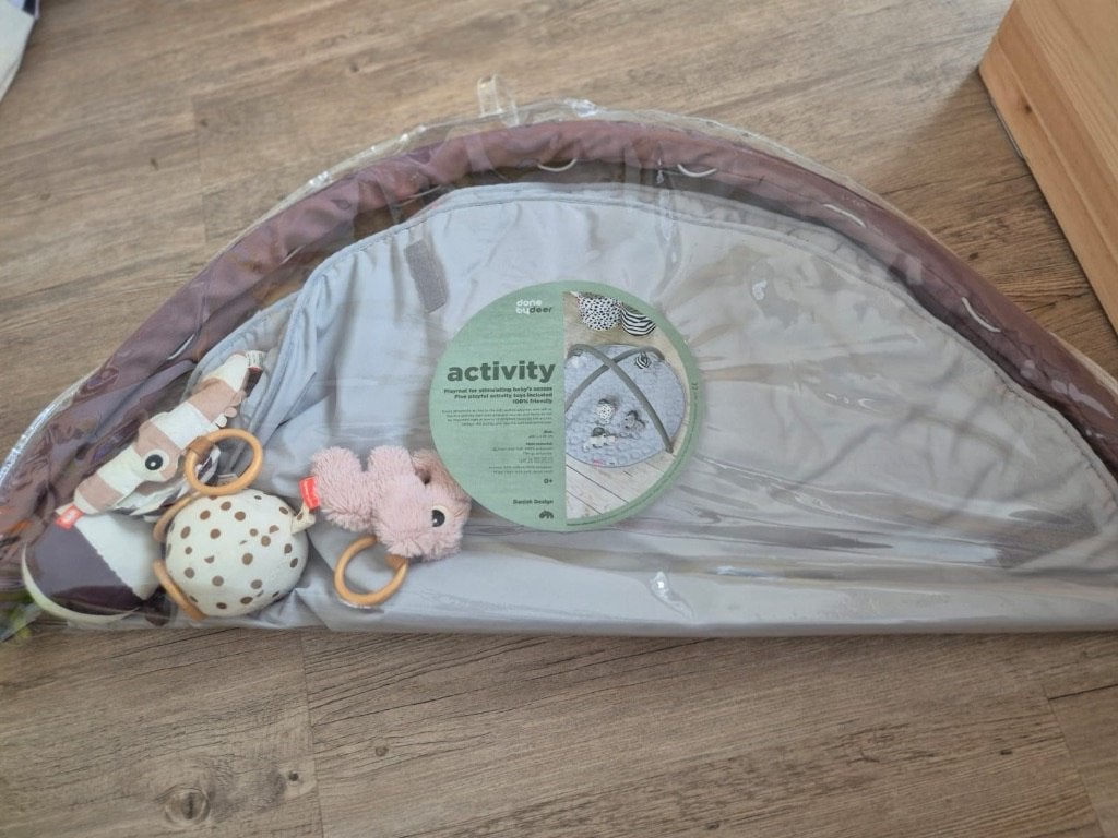 Done By Deer activity playmat, Ophalen of Verzenden, Zo goed als nieuw, Babygym, Met geluid