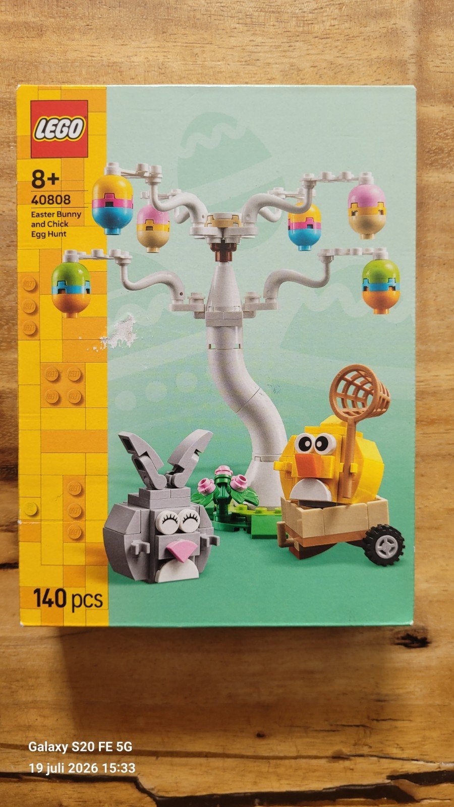 LEGO 40808 Easter Bunny and Chick Egg Hunt, Overige thema's, Lego, Nieuw, Ophalen of Verzenden