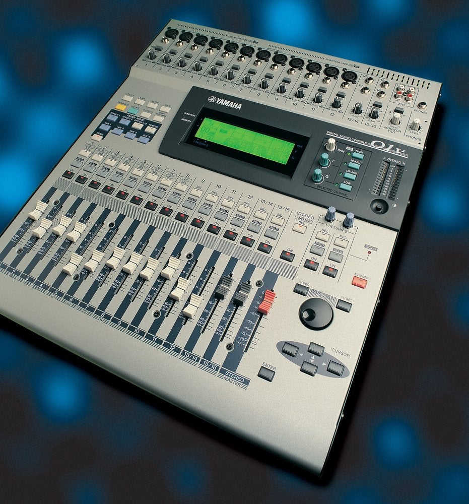Yamaha O1V Digitale Mengtafel - Professionele Mixer, Muziek en Instrumenten, Mengpanelen, Ophalen of Verzenden, Gebruikt, 10 tot 20 kanalen