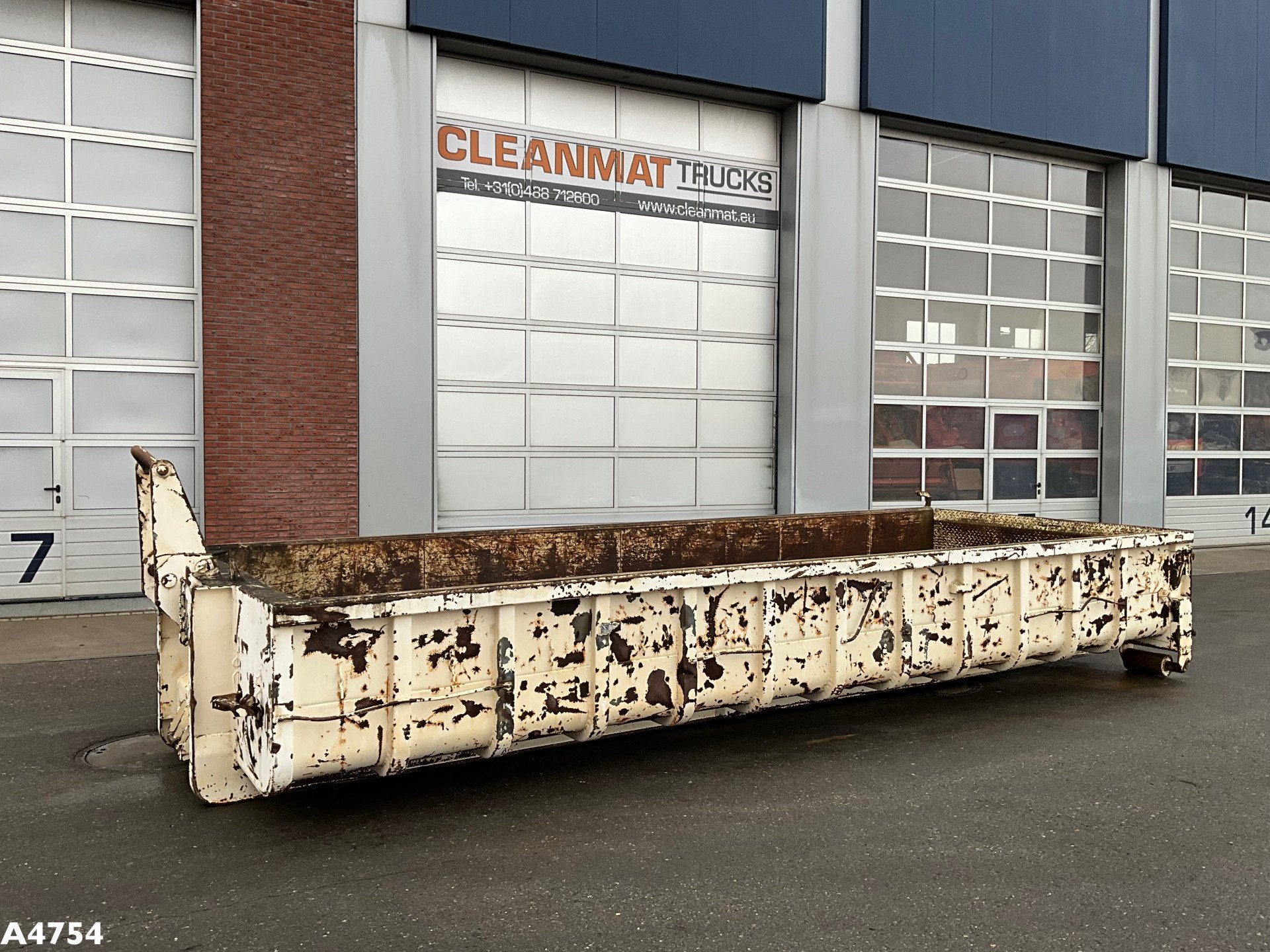 Container 10m³, Clean Mat Trucks B.V., Sales@cleanmat.eu, Wageningsestraat 17
6673DB  ANDELST, NL