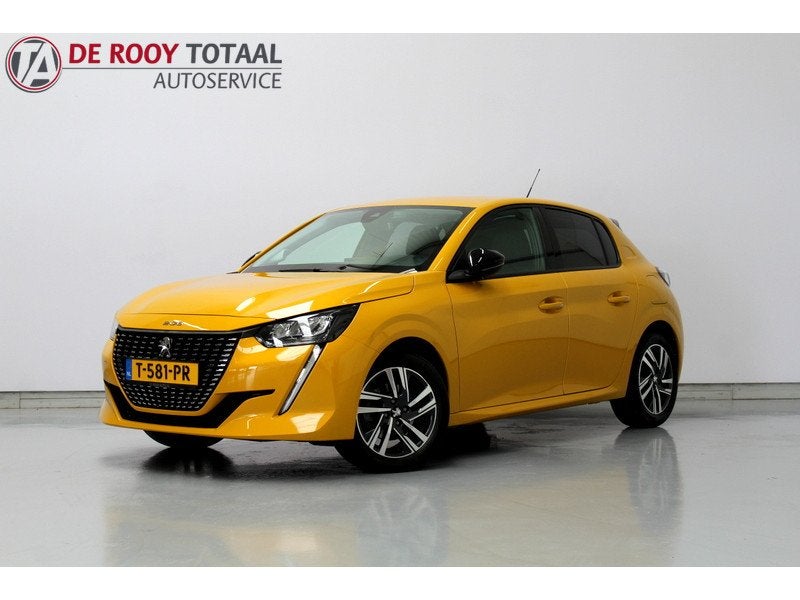 Peugeot 208 1.2 PureTech Allure 101PK, RIJKLAAR | DEELS LEER, Auto's, Voorwielaandrijving, 101 pk, Gebruikt, Euro 6