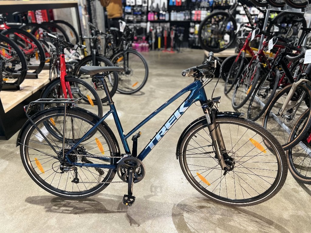 Trek Dual Sport 2 (Size L) + ABUS IVY 9210 Chain Included, Ophalen, Hardtail, Heren, Zo goed als nieuw