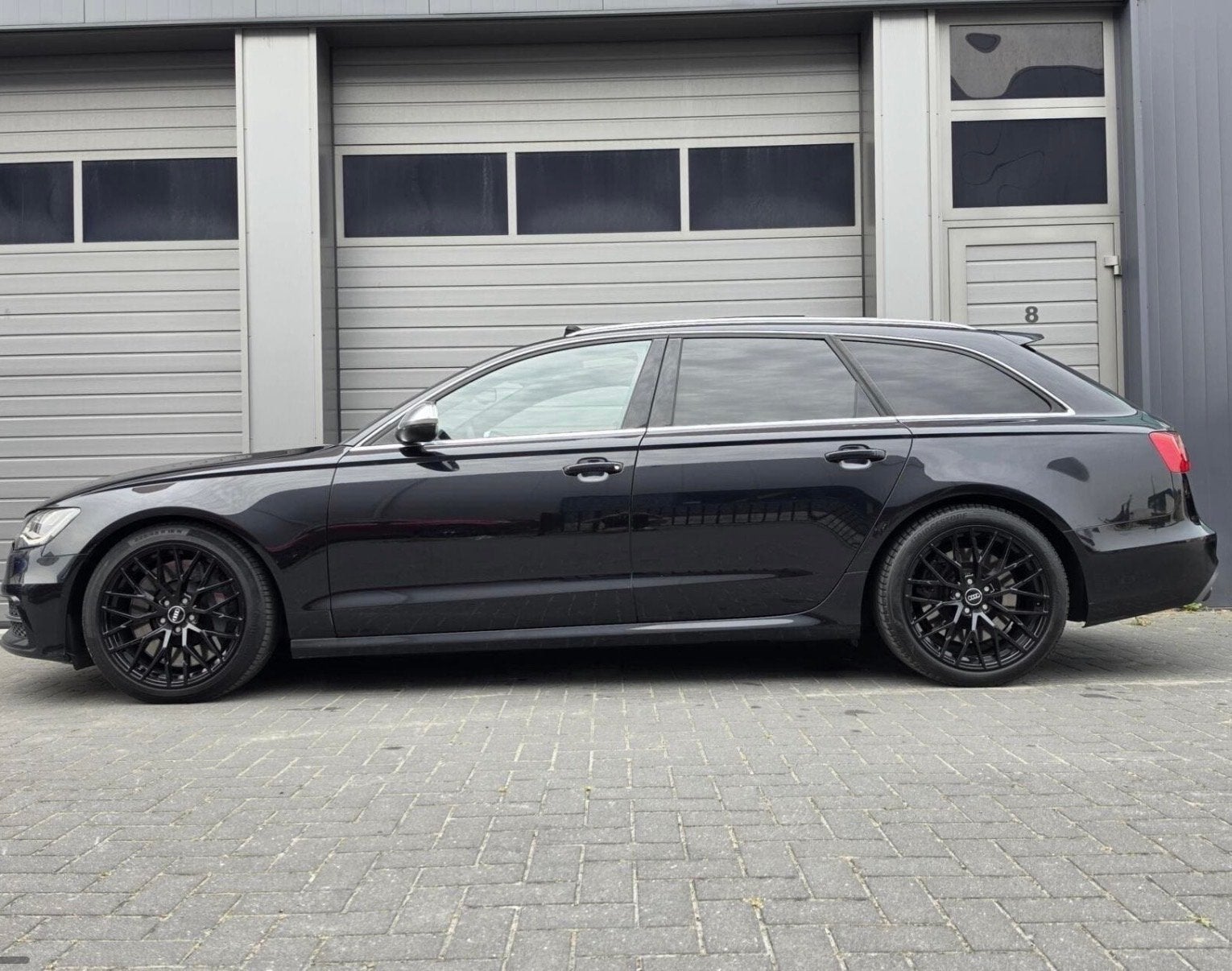 Audi S6 420pk Quattro S Tronic 2013 Zwart, Auto's, Automaat, Stationwagon, A6, 5 stoelen