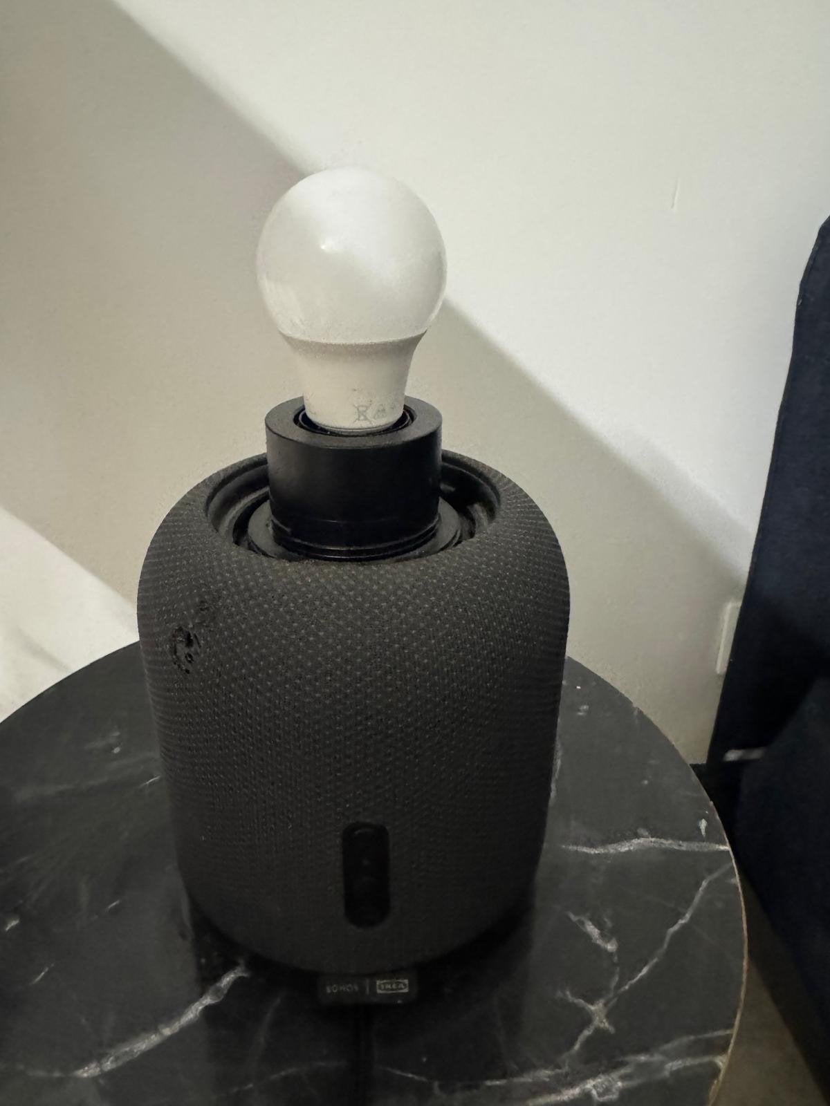 Sonos IKEA Symfonisk tafellamp met WiFi speaker, Gebruikt, Kunststof, Zwart, Smart home compatibel