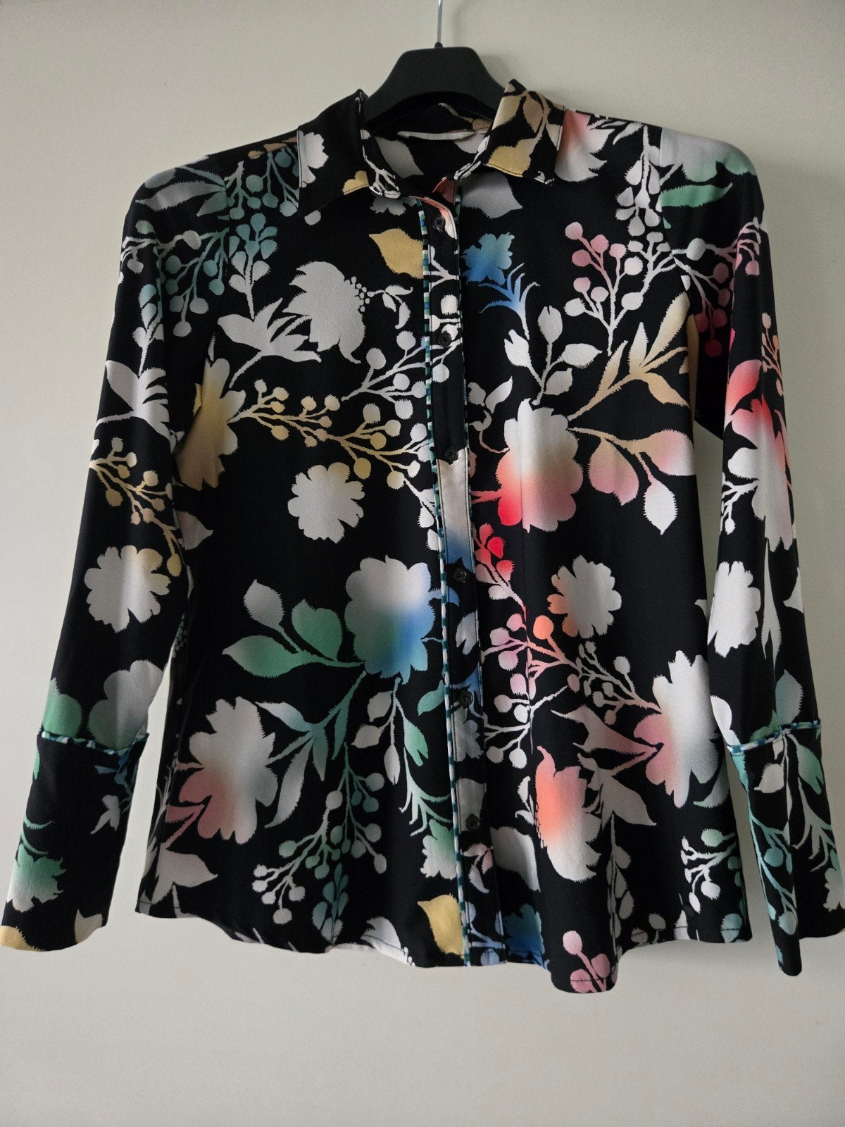 vrolijke blouse van Didi, Ophalen of Verzenden, Zo goed als nieuw, Maat 38/40 (M), Zwart