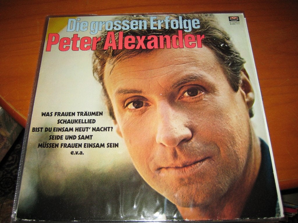 LP, Peter Alexander: Die grossen Erfolge, Ophalen of Verzenden, Zo goed als nieuw, LP