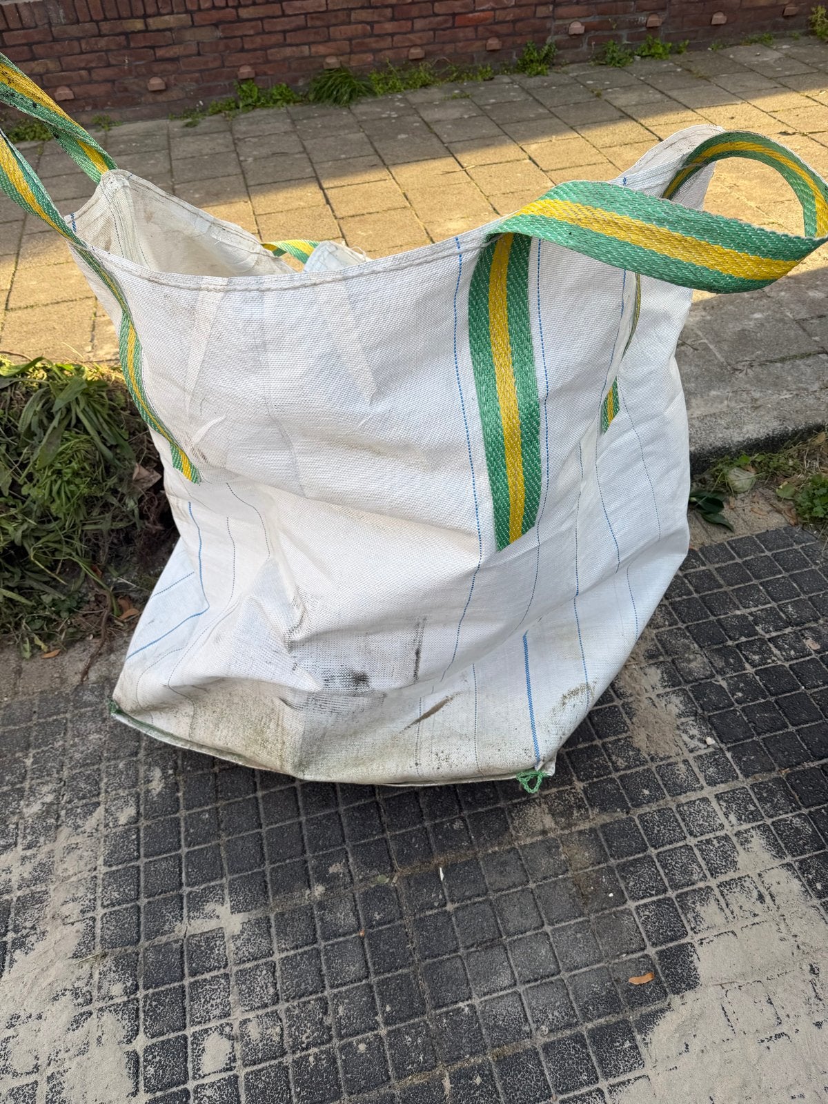Big bag met ophoogzand, Ophalen, Gebruikt, Ophoogzand