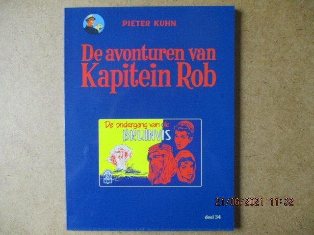 adv4377 kapitein rob 34, Eén stripboek, Ophalen, Gelezen