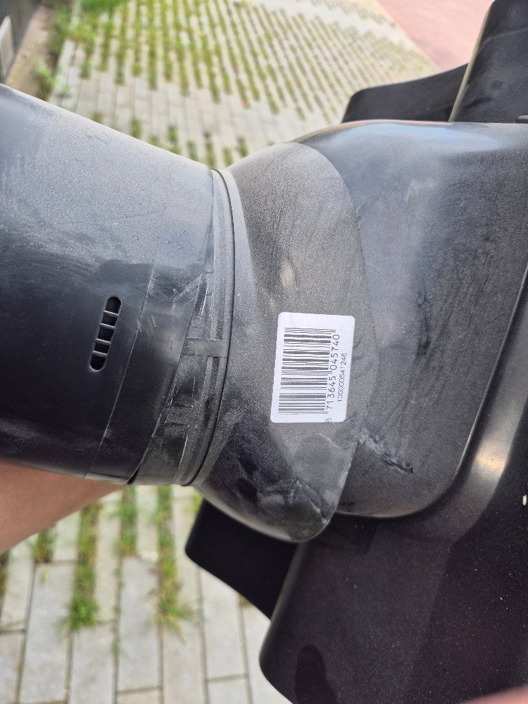 dak doorvoer ventilatie, Ophalen, Kunststof, Zwart, Nieuw