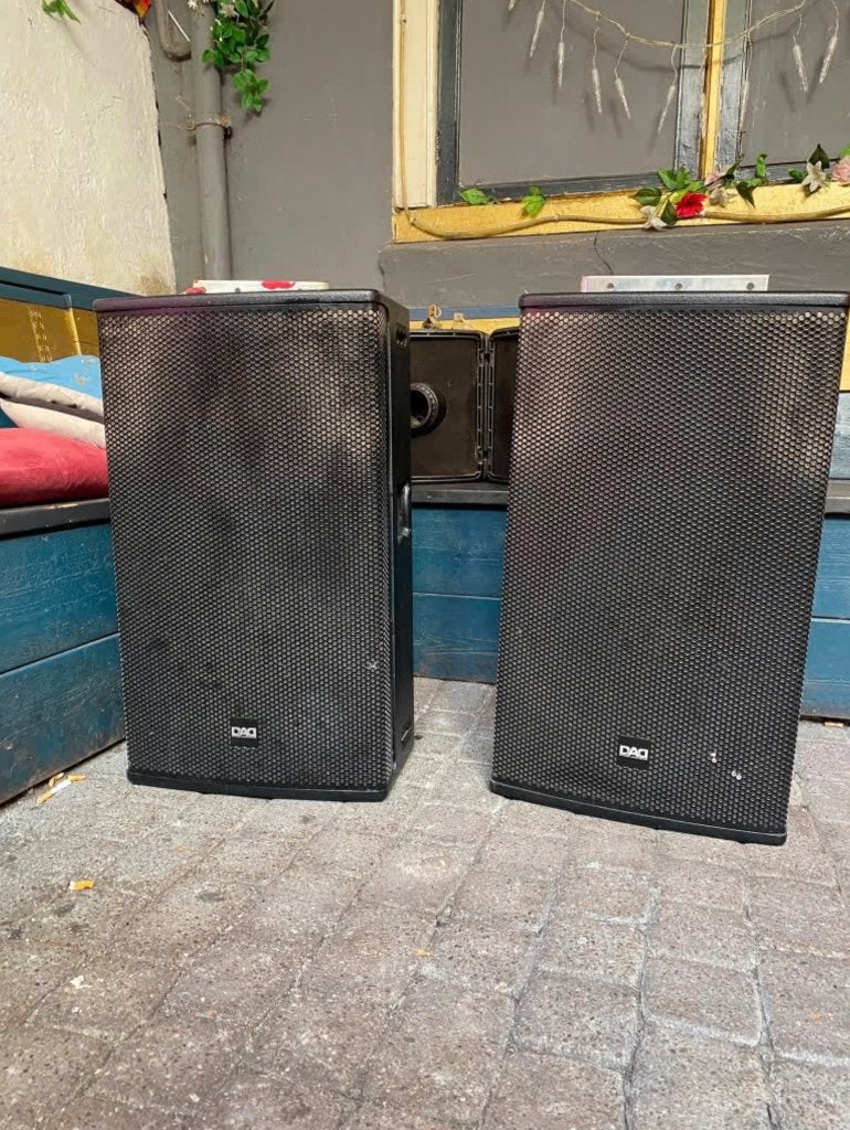 DAD Touring 15P PA Speaker - Versterker - Set