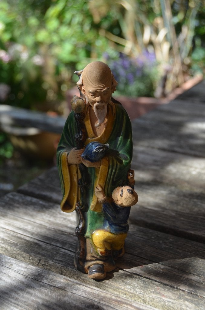 Chinese Shiwan-keramiekfiguur, Steen/keramiek, Ophalen of Verzenden, 15 cm, China