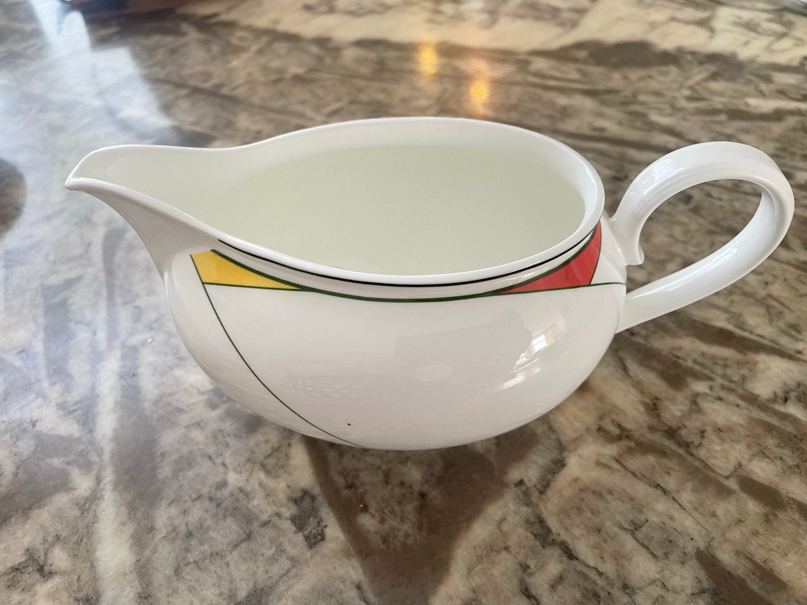 Villeroy & Boch Trio Sauskom - Bone China, Ophalen of Verzenden, Zo goed als nieuw, Modern, Porselein