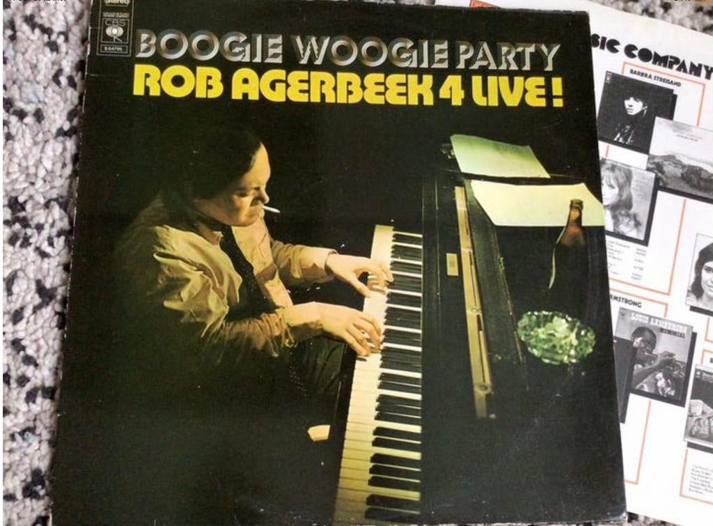 Vinyl Rob Agerbeek 🌺 4 live 1971 🌺  boogy woogy, Ophalen of Verzenden, Zo goed als nieuw, 12 inch