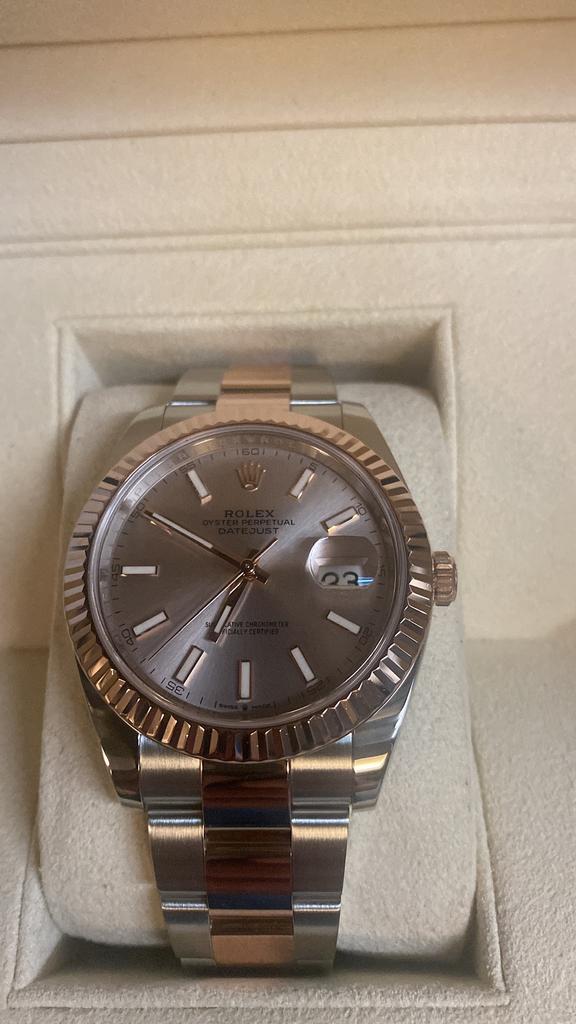 Rolex oyster datejust, Ophalen, Zo goed als nieuw, Staal, Rolex
